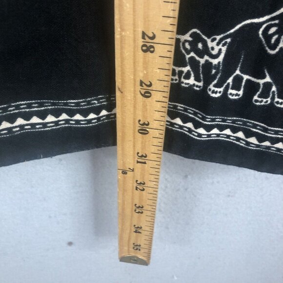 Black White Elephant Mom Baby Jacket Womens Extra Large Reversible Artsy - Picture 5 of 16